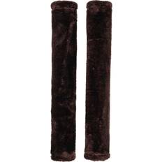 Faux Fur Equestrian Horse Guard Sheath - Marron