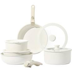 Carote Kastruller Set med lock 11 delar