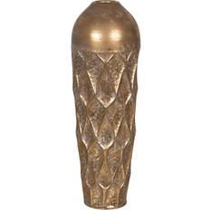 BigBuy Home Golden Iron Vase