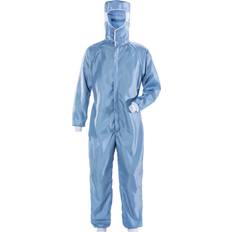 3XL - Unisex Arbetsoveraller Fristads Renrum Overall 8r220 Xr50 Ljusblå