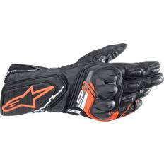 Grey Motorcycle Gloves Alpinestars SP-8 V3, black-red, for Men Unisex