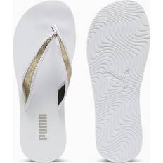 Infradito Ciabatte Puma Sandy Flip Metallic Shine 700511-01 White Gold