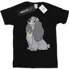 Bekleidung Disney Lady And The Tramp Classic Lady T-Shirt Black