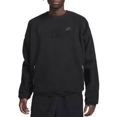 Nike Sherpa Crewneck Uld Sweatshirt - Sort