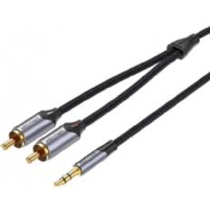 Vention BCNBH 2m Audio Jack till RCA Kabel 2m