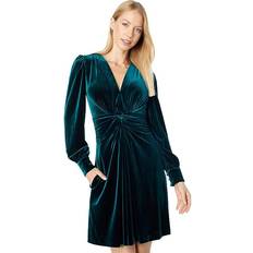 Vince Camuto Velvet Twist Front Dress