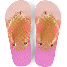 Plastic Sandals Children's Shoes The Children's Place The Children's Place Girls Flip Flops Sandal, Pineapple, 1-2 Big Kid