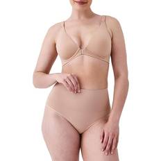 Spanx Women Bras Spanx Bra-Llelujah! Adjustable Plunge Wireless Lift Toasted Oatmeal Women's Bra Beige