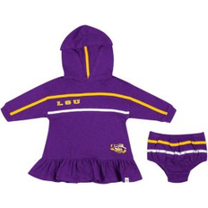 Colosseum Girls Infant Purple LSU Tigers Winifred Hoodie Dress & Bloomer Set