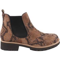 Green Comfort Chelsea Boots - Brun