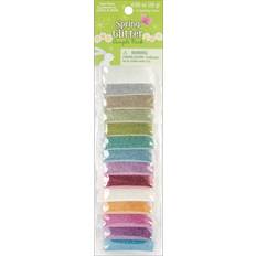 Advantus Glitter Sample Pack 2g 14/Pkg-Spring