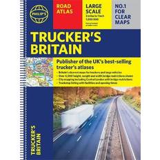 Philip's Trucker's Road Atlas of Britain: Spiral A3 Philip's Maps Book