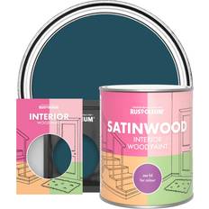 Paint Rust-Oleum Interior Wood Paint, Satinwood Commodore Blue