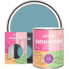 Paint Rust-Oleum Interior Wood Paint, Satinwood Belgrave Blue