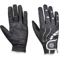 Dublin Black/Silver, X-Large/9 Pro Everyday Horse Riding Gloves