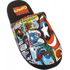 Hombre - Multicolor Zapatillas Marvel Pantuflas Hombre Vengadores - Negro