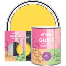 Paint Rust-Oleum Interior Wood Paint, Gloss Finish Lemon Sorbet Yellow