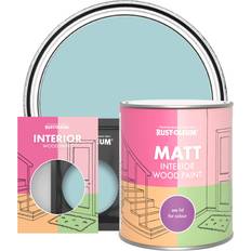 Paint Rust-Oleum Interior Wood Paint, Finish Little Cyclades Blue