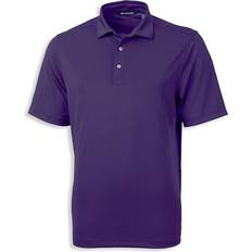 UV Protection Tops Cutter & Buck Big Tall Virtue Eco Piqu Solid Polo Shirt College Purple college purple