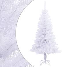 Blanc Sapins de Noël vidaXL Plastic Tree With Foot White Sapin de Noël 150cm