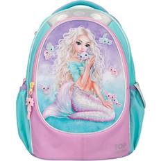 Depesche Mermaid School Backpack - Turquoise/Pink