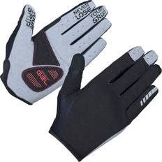 Shark Padded Full Finger Summer Gloves - Black