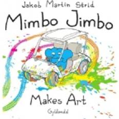 Mimbo Jimbo Makes Art engelsk udgave Jakob Martin Strid (Indbundet)