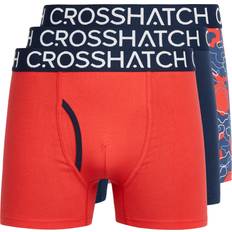 Mens Lynol Boxers 3pk Red Red