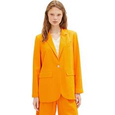 Tom Tailor Denim Dam 1036627 Blazer, 31684-Bright Mango Orange, XL, 31684 – ljus mango orange