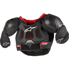 Parasterno Protezioni per il Corpo della Moto Alpinestars Bionic Action Kickstart Armatura toracica per bambini, nero-rosso, dimensione