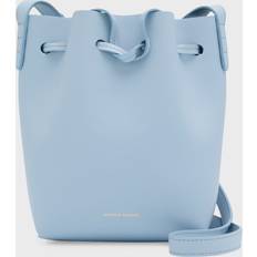 Blue Bucket Bags Mansur Gavriel Mini Mini Calf Leather Bucket Bag