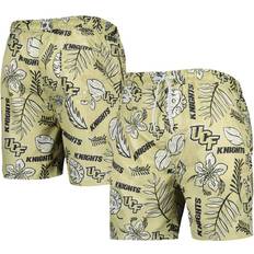 Gold - Men Swimming Trunks Wes & Willy Men's Khaki Ucf Knights Vintage-Inspired Floral Swim Trunks Khaki Khaki