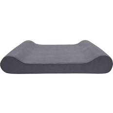 FurHaven Microvelvet Luxe Lounger Cooling Gel Dog Bed Giant