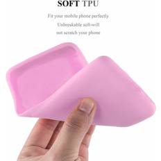 CANDY PINK Case for Samsung Galaxy A42 4G Cover Protection TPU Silicone Gel Back case Pink