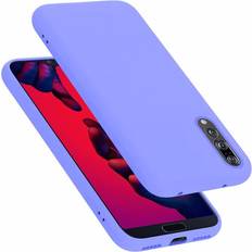 Cadorabo LIQUID HELL LILA, Huawei P20 PRO P20 PLUS Case for Huawei P20 PRO P20 PLUS Cover Protection TPU Silicone Gel Purple