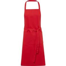Organic Aprons Bullet Bullet Organic Cotton Apron Red