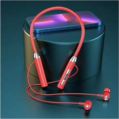 Headphones Dechoicelife a-Red Olaf Neckband Hearphones Wireless Earphone