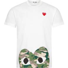 Comme des Garçons Kläder Comme des Garçons Comme des Garçons Play T-Shirts - Vit