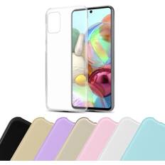 Cadorabo VOLL TRANSPARENT, Samsung Galaxy A71 Case for Samsung Galaxy A71 Cover Transparent Protection TPU Silicone Gel Clear