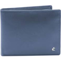 Esquire harry rfid wallet quer s geldbörse blue dunkelblau neu