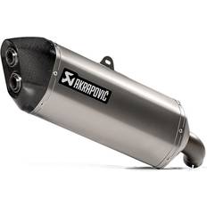 Akrapovic Exhaust Systems Akrapovic Slip-On Line Titanium Rear Silencer, silver