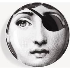 Aschenbecher Fornasetti Ashtray Tema e Variazioni n.8 white/black 100% porcelain