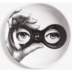 Aschenbecher Fornasetti Ashtray Tema e Variazioni n.371 white/black 100% porcelain