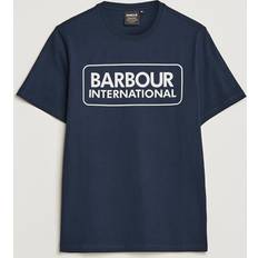 Barbour T-shirts Barbour Logo Crew Neck Tee Navy