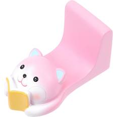 Mobile Device Holders Mascot Cat Phone Holder Ornament Holders Tablet Car Holder Office Phone Holder Resin Pink Phone Holder Mobile Phone Holder