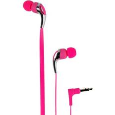 Neon Buds Wired In-ear Headphones Pink