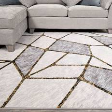 Carpets & Rugs Hatton Labs Modern Abstract Mosaic Room Hatton Gold