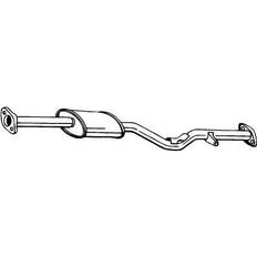 Abgassysteme Bosal 280-121 Mittelschalldämpfer