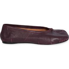 Maison Margiela Ballerinaskor Maison Margiela Burgundy Tabi Ballerina Flats T5088 Merlot IT