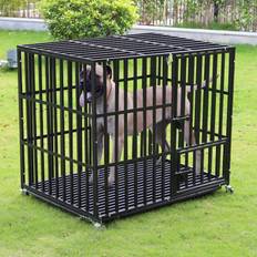 Bingopaw XXL117L*84W*97H Heavy Duty Metal Dog Crate